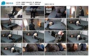 【吴越绳艺】妞妞灰衫第一季，麻绳SP_绳艺资源网