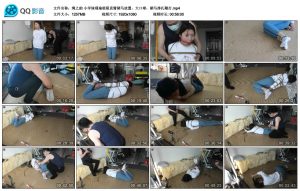 绳之韵 小学妹瑾瑜极限直臂驷马放置，大口球，驷马挣扎鞭打_绳艺资源网